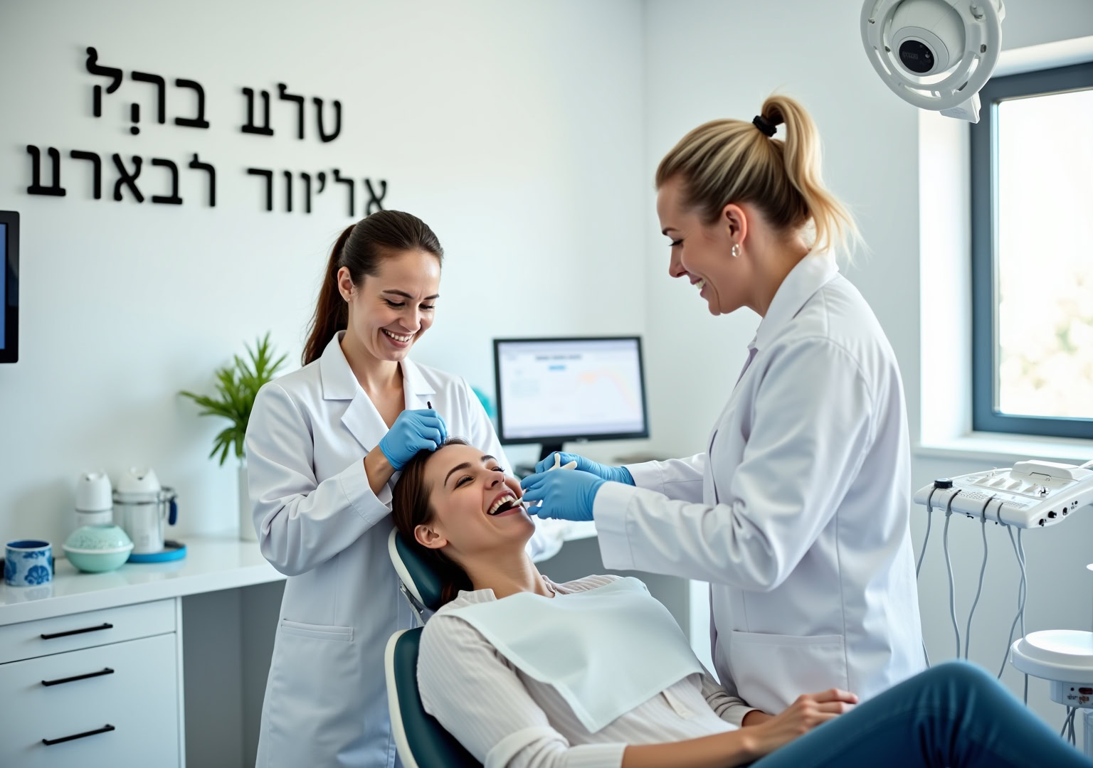 בדיקת שיניים תקופתית - יצחק דנט