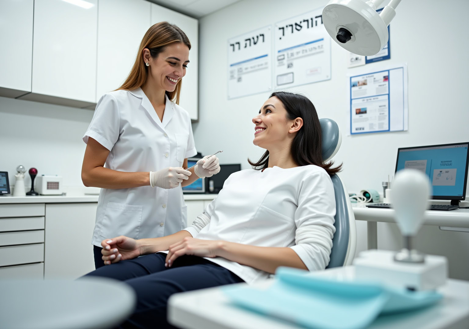 שיננית בצומת סביון - יצחק דנט