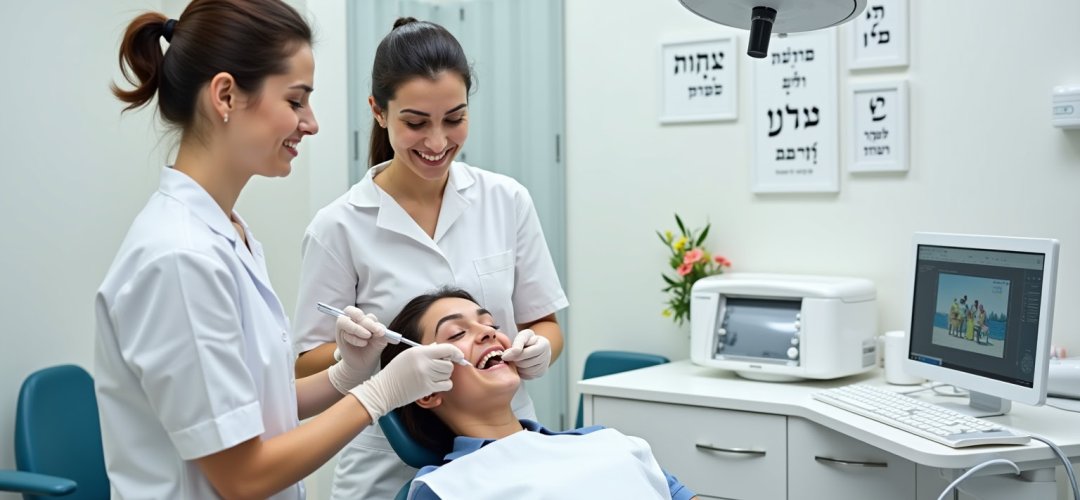 בדיקת שיניים תקופתית - יצחק דנט